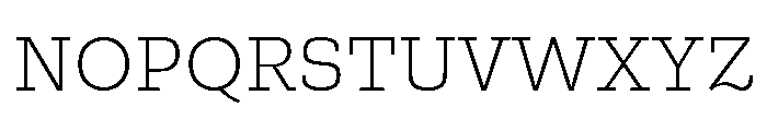 Bezzia Light Font UPPERCASE