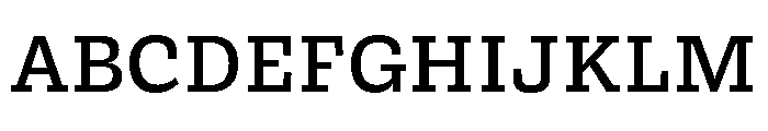 Bezzia Medium Font UPPERCASE