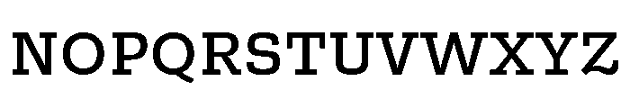 Bezzia Medium Font UPPERCASE