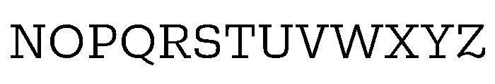 Bezzia Regular Font UPPERCASE