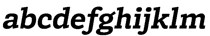 Bezzia SemiBoldItalic FONT