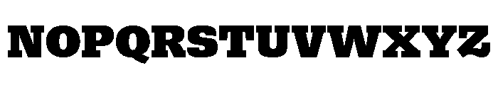 Bezzia Ultra Font UPPERCASE