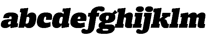 Bezzia UltraItalic FONT