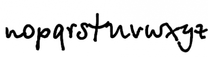 Betina Script Normal Font LOWERCASE