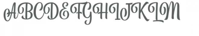 Belymon Font UPPERCASE