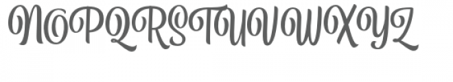 Belymon Font UPPERCASE