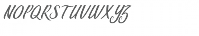 Berlin Script Font UPPERCASE