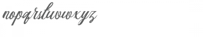 Berlin Script Font LOWERCASE