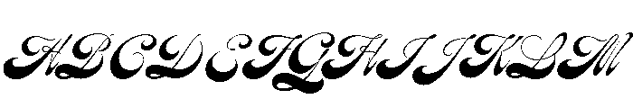 Beatle Light Font UPPERCASE
