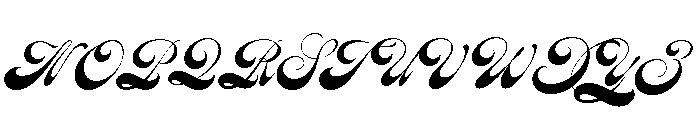 Beatle Light Font UPPERCASE