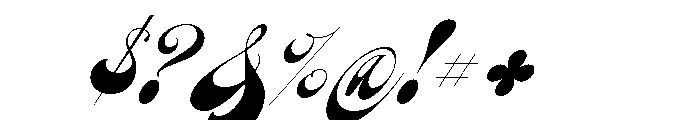 Beatle Regular Font OTHER CHARS