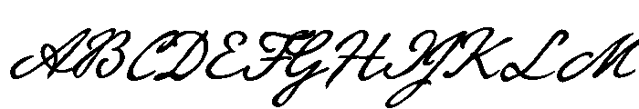 Beaurencourt Regular Font UPPERCASE