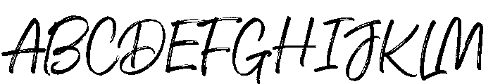 Beautiful Minds Script Brush Font UPPERCASE