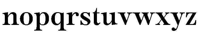 Beautiful Minds Serif Regular Font LOWERCASE