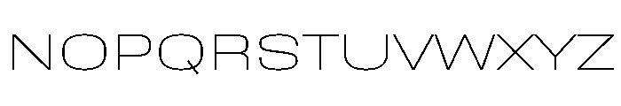 Beautifully Delicious Sans Thin Font UPPERCASE
