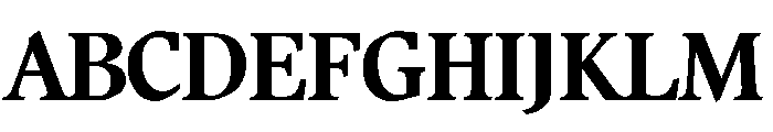 Beckenham Bold Font UPPERCASE