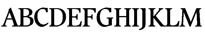 Beckenham Medium Font UPPERCASE