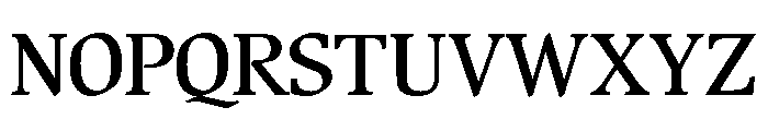 Beckenham Medium Font UPPERCASE