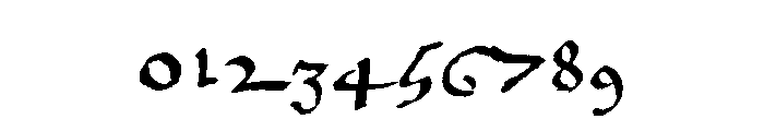 Bell Martellus Regular Font OTHER CHARS