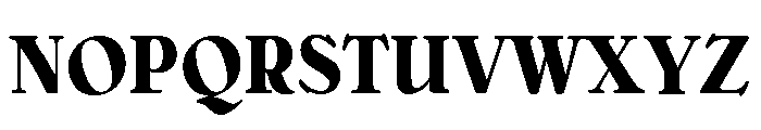 Bellini Condensed Bold Font UPPERCASE
