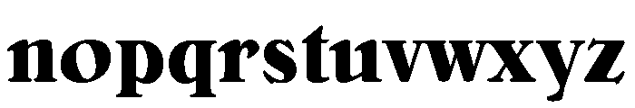 Bellini Condensed Bold Font LOWERCASE