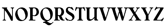 Bellini Condensed Medium Font UPPERCASE