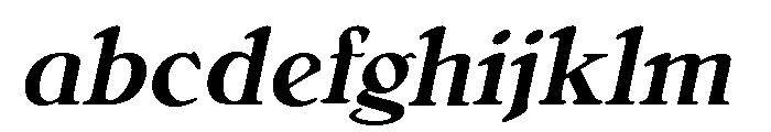 Bellini Medium Italic FONT