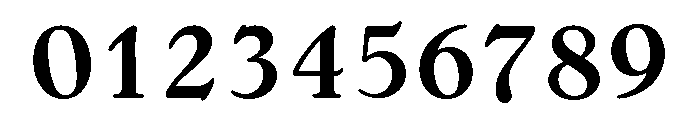 Bellini Medium Font OTHER CHARS