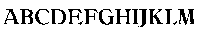 Bellini Medium Font UPPERCASE