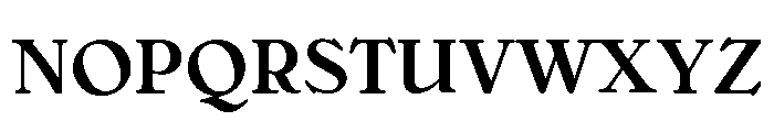 Bellini Medium Font UPPERCASE