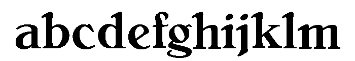 Bellini Medium FONT