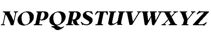 Bellini Original Bold Italic Font UPPERCASE