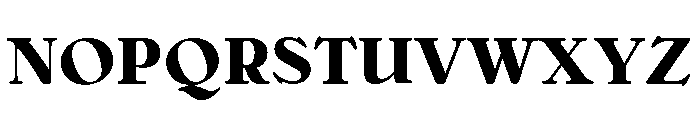 Bellini Original Bold Font UPPERCASE