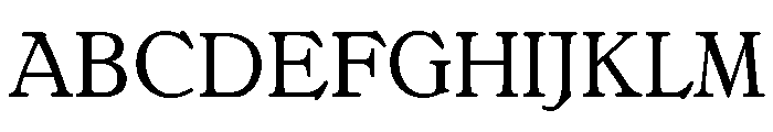 Bellini Original Small Caps Font UPPERCASE