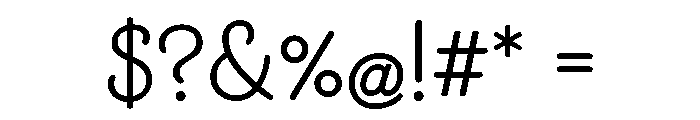 Beloved Sans Bold Font OTHER CHARS