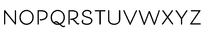 Beloved Sans Bold Font LOWERCASE