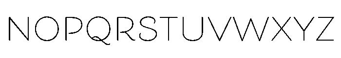 Beloved Sans Regular Font LOWERCASE