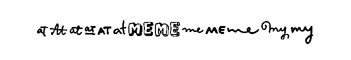 Bemba Graphics Catchwords One Font LOWERCASE