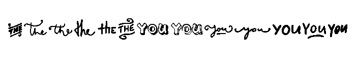 Bemba Graphics Catchwords Two Font UPPERCASE
