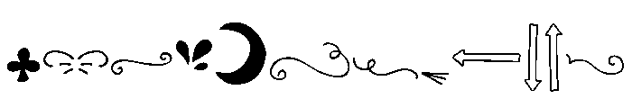 Bemba Graphics Decor Four Font LOWERCASE