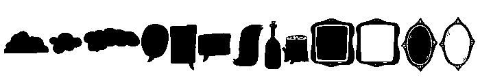 Bemba Graphics Decor One FONT