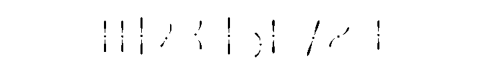 Bemba Sans Condensed Decor One Font OTHER CHARS