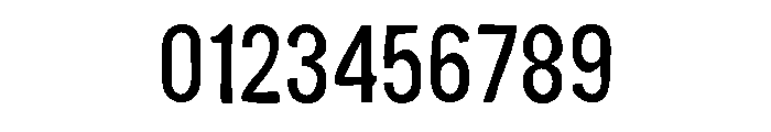 Bemba Sans Condensed Fill Font OTHER CHARS
