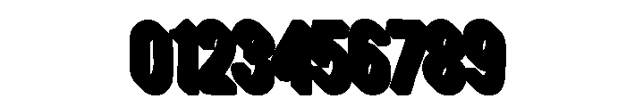 Bemba Sans Condensed Shadow One Font OTHER CHARS