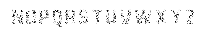 Bemba Sans Decor Three Font UPPERCASE