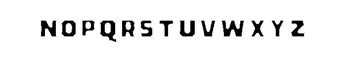 Bemba Sans Fill Font LOWERCASE