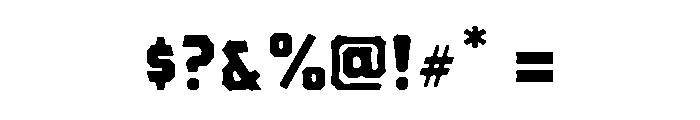 Bemba Sans Regular Font OTHER CHARS