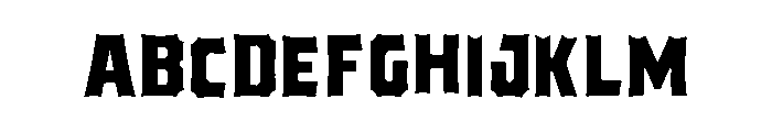 Bemba Sans Regular Font UPPERCASE