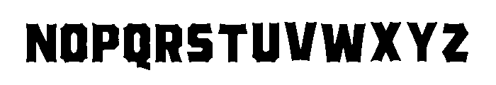 Bemba Sans Regular Font UPPERCASE