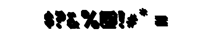Bemba Sans Shadow One Font OTHER CHARS